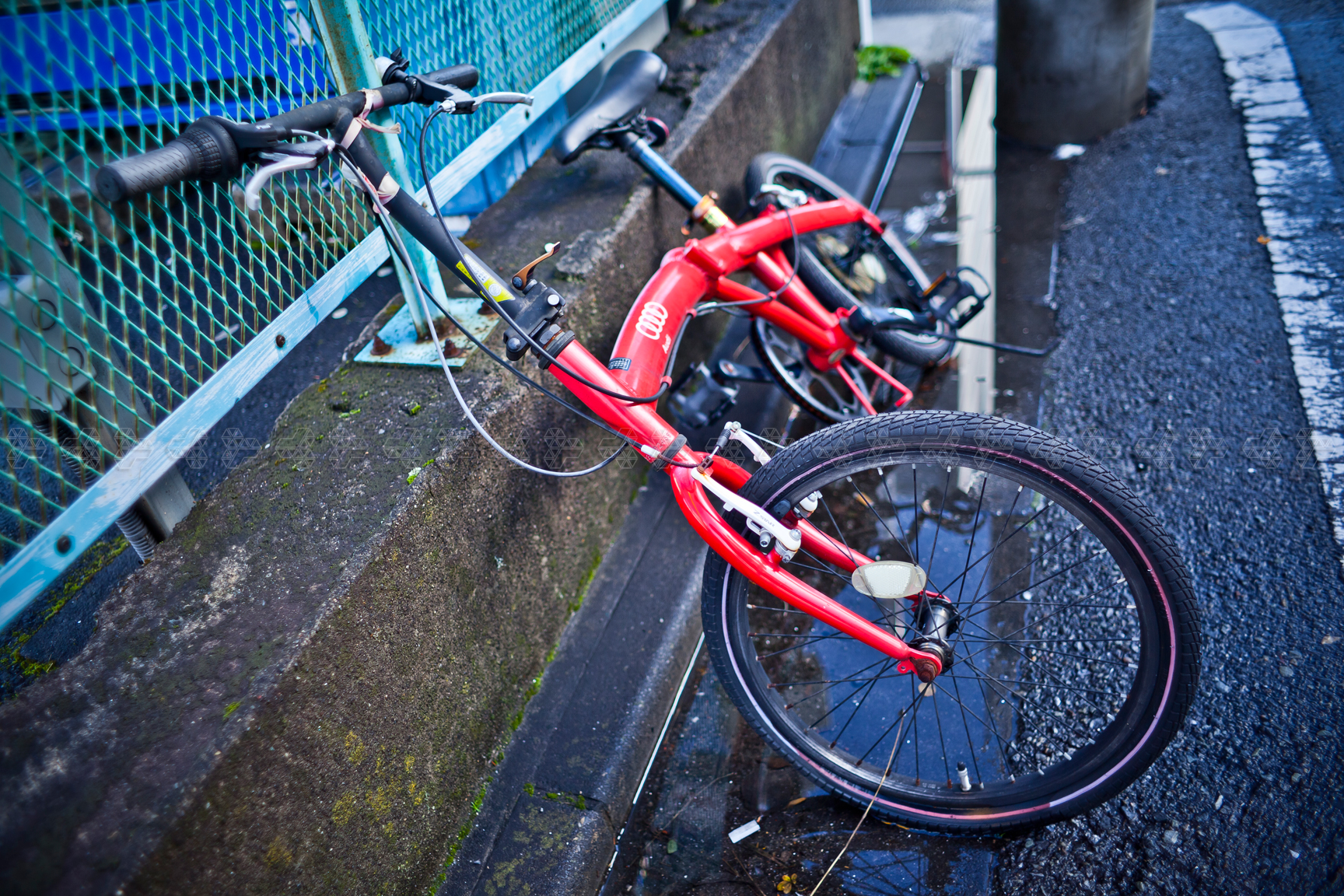 Audiの折り畳み自転車
